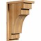 Ekena Millwork Mediterranean Rough Sawn Corbel w/Backplate, Western Red Cedar, 8"W x 12"D x 20"H COR08X12X20MED01RWR - alternate 1